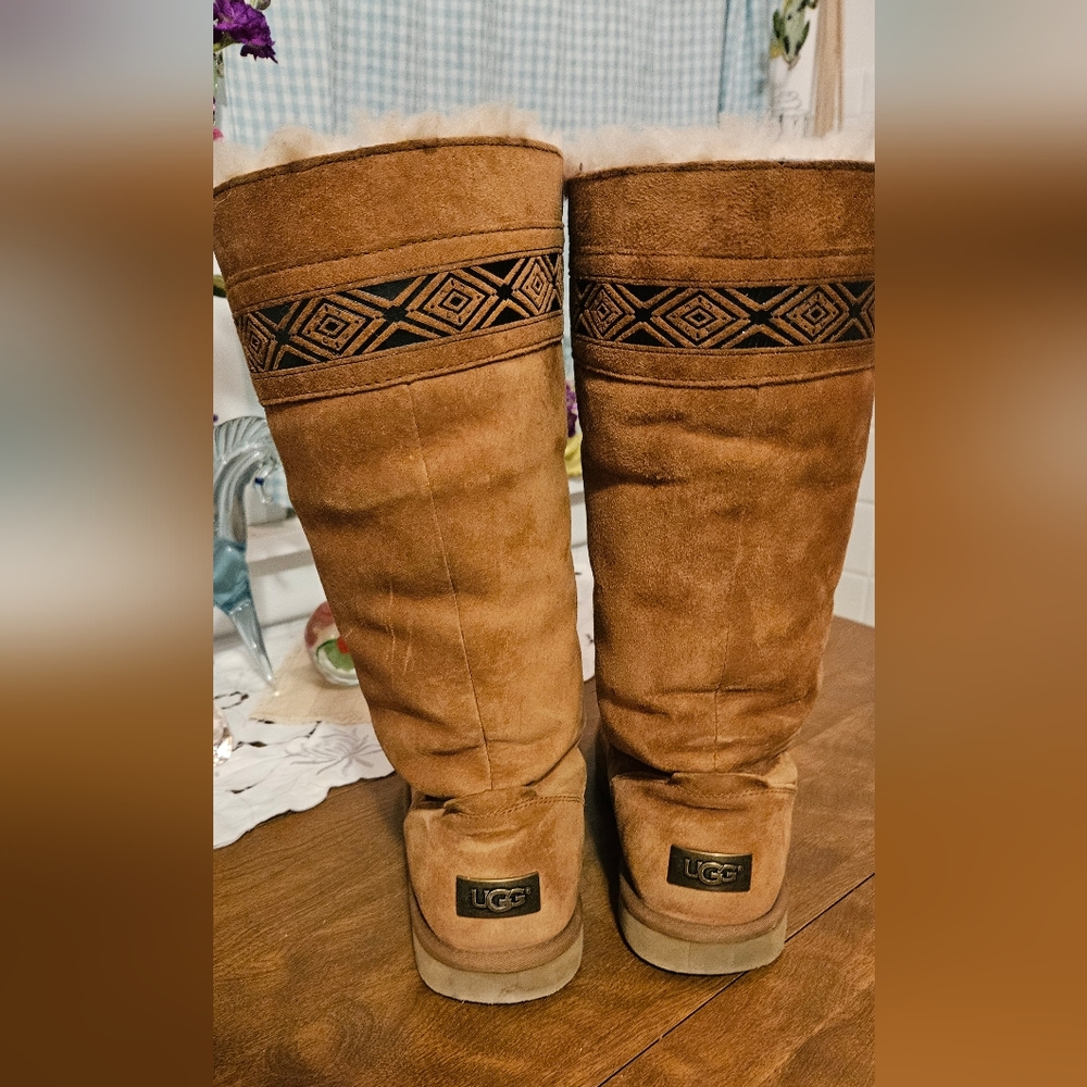 Ugg Shearling Knee High Boots